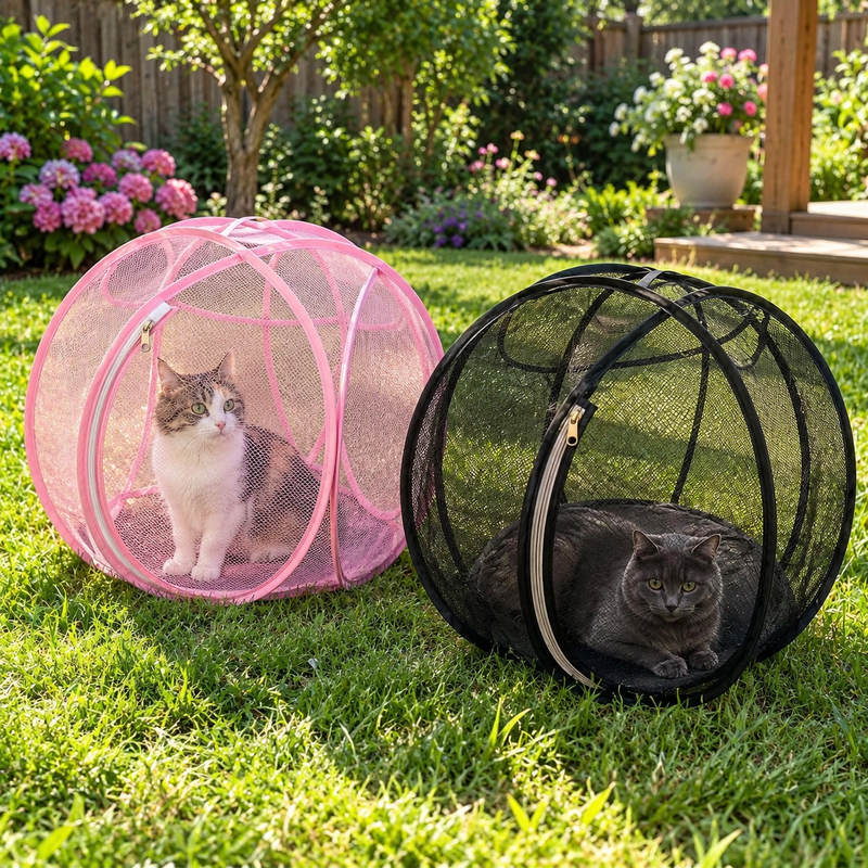 Two cats, one rule: take turns